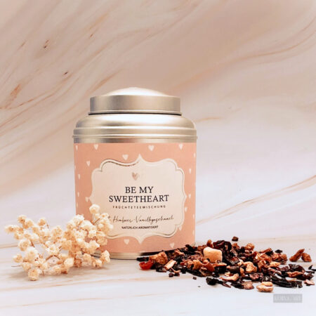 sadni čaj za darilo be my sweetheart.