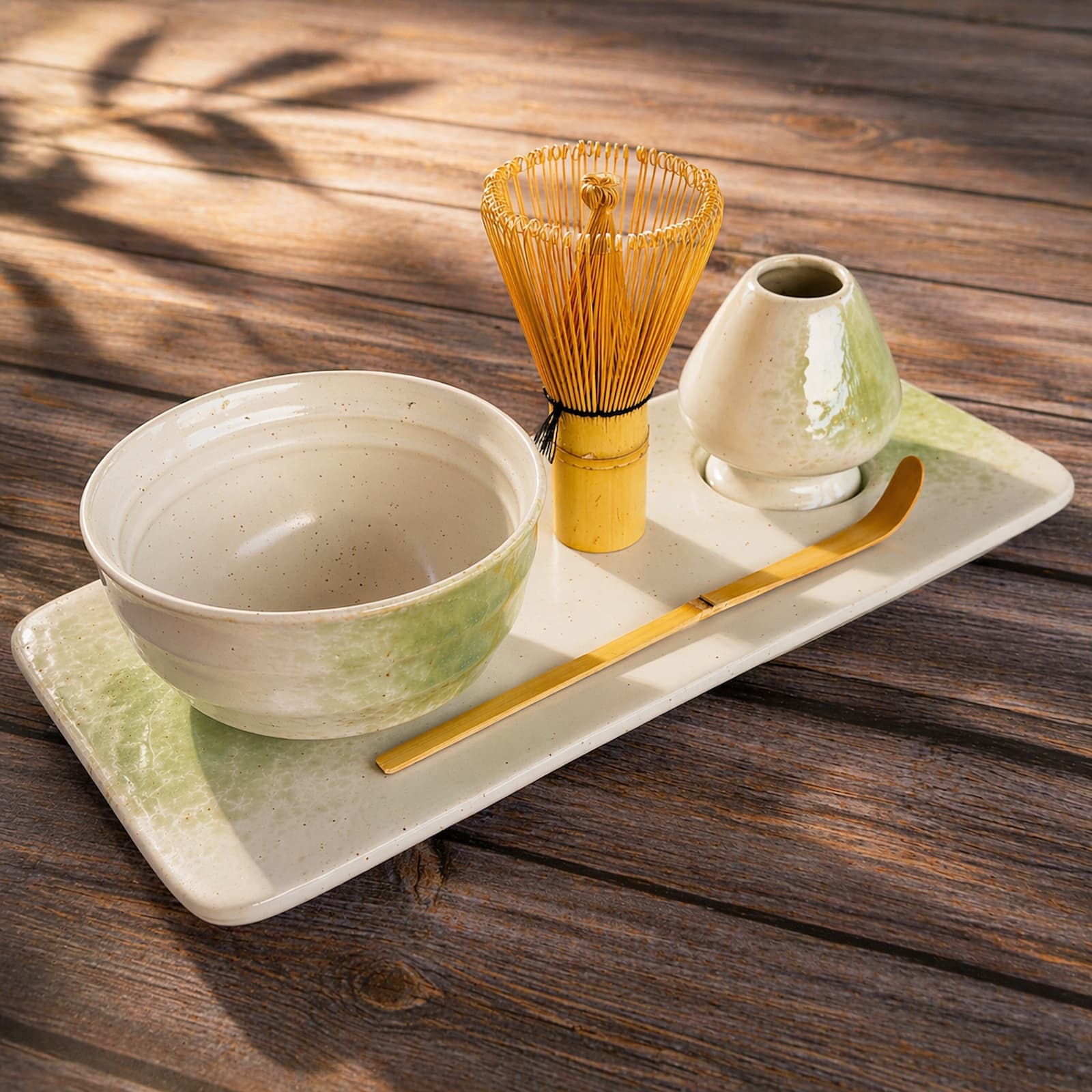 matcha set shiro